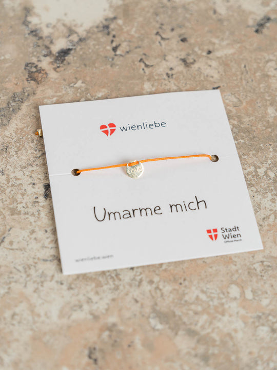 Armband LOVE wienliebe Orange