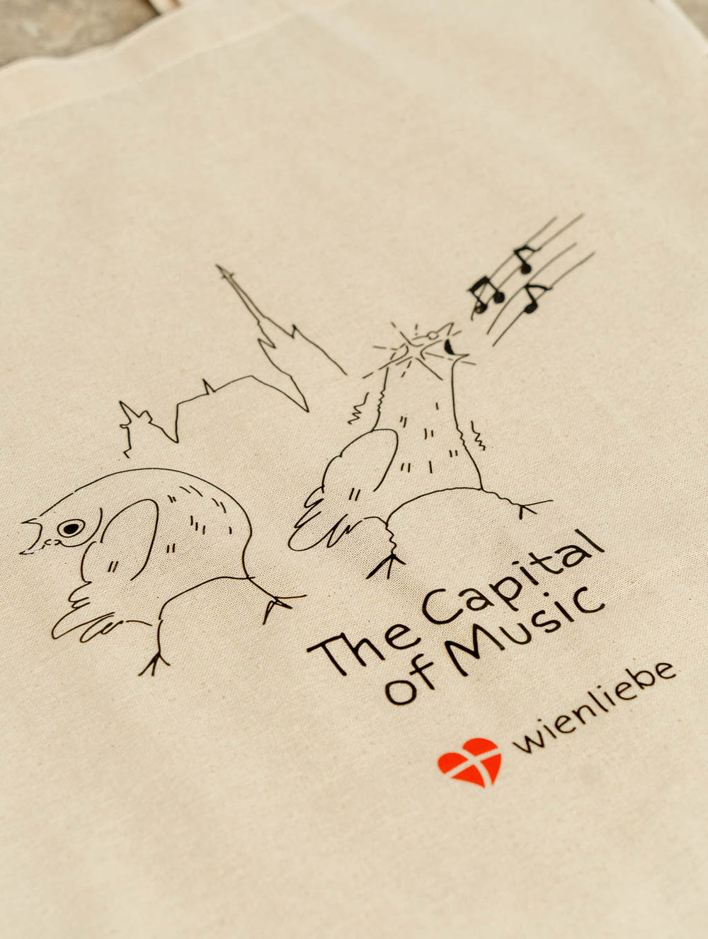 Totebag The Capital of Music