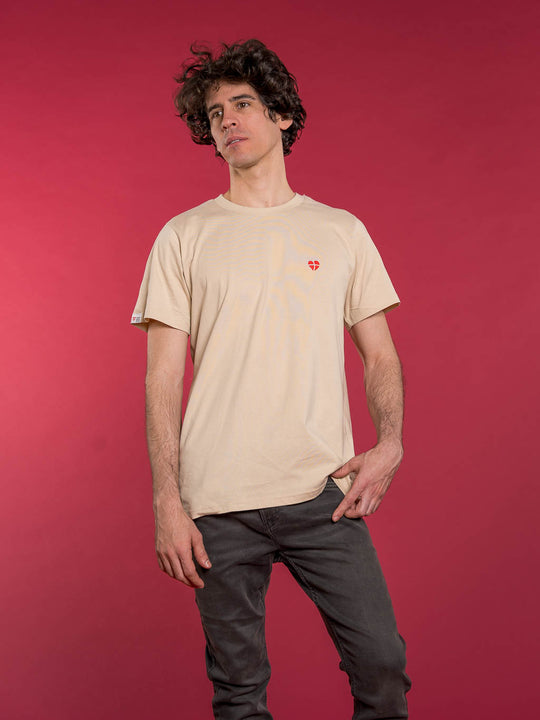 T-Shirt wienliebe Beige