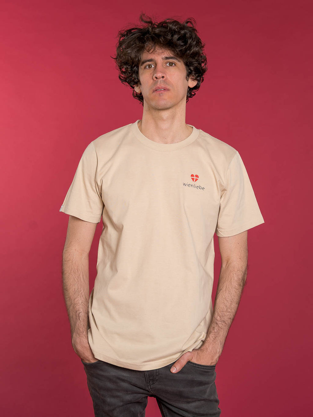 T-Shirt Viennalove is in the Air Beige