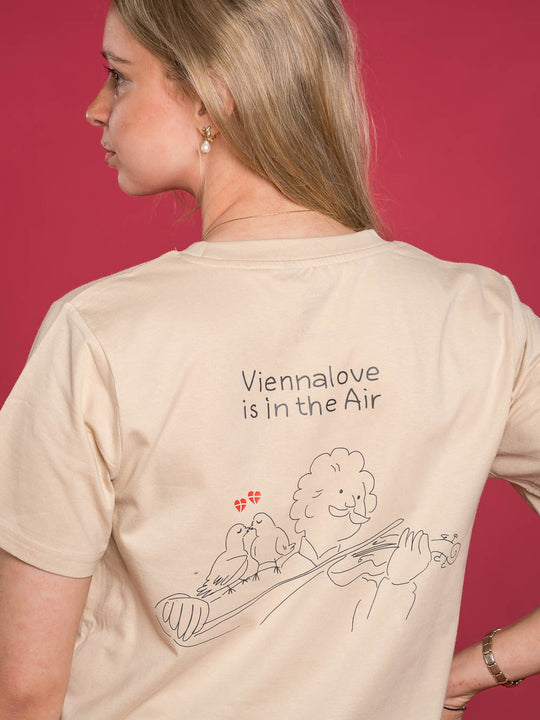 T-Shirt Viennalove is in the Air Beige