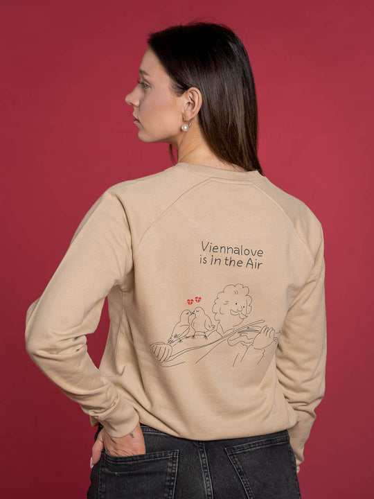 Sweater Viennalove is in the Air Beige