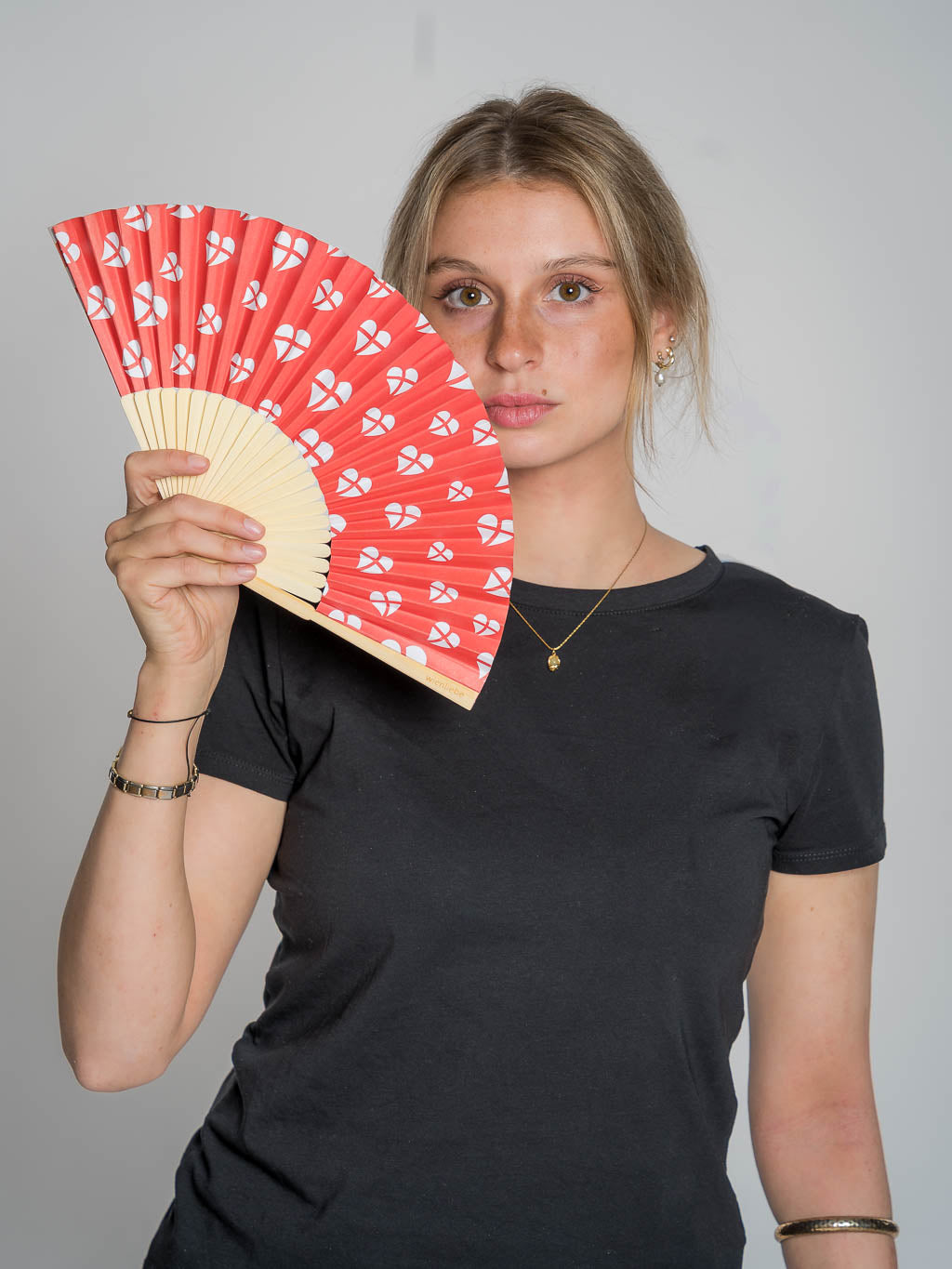 Fächer wienliebe Allover-Print