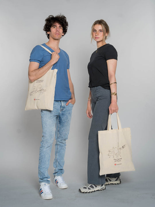 Totebag The Capital of Music