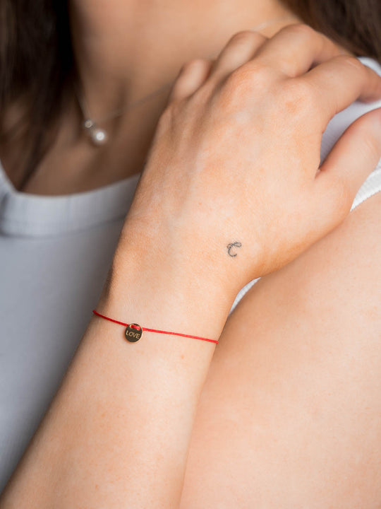 Armband LOVE wienliebe Rot